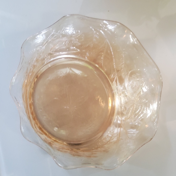 Vintage Carnival Glass Candy Bowl Dish - Picture 4 of 4